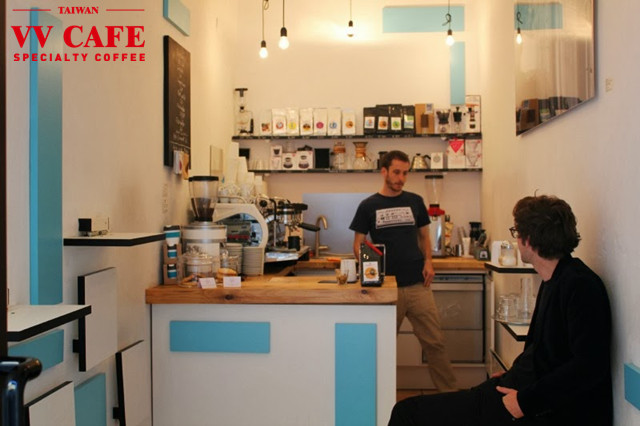 維也納咖啡館KAFFEEMODUL店內